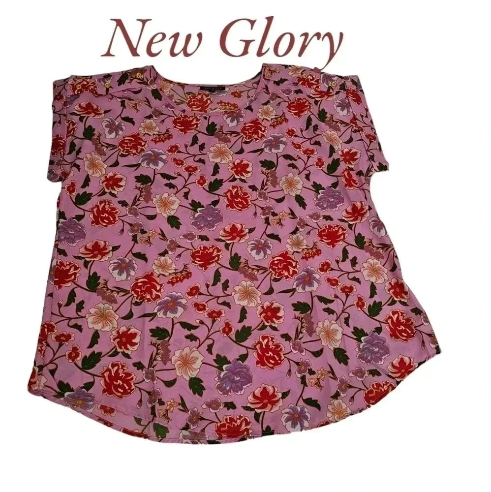 New Glory Blouse 2X NWOT